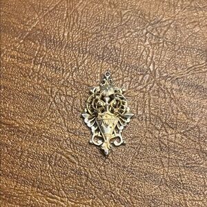 Gold and Silver Pendant